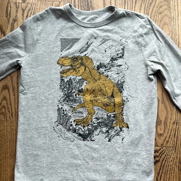 Lot of 4 Gap Kids Boys long sleeve Tee size M (8) - Picture 6 of 9